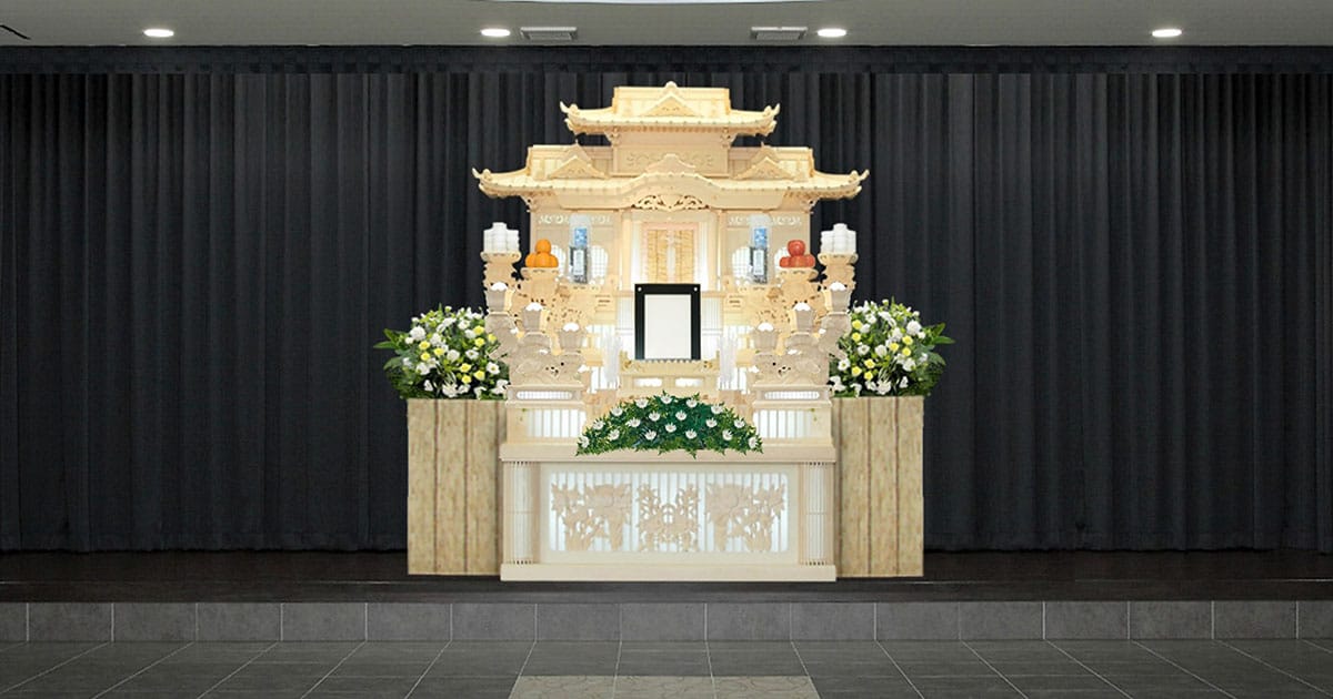 白木55セットプラン（白木祭壇）ティア各務原の葬儀プラン｜葬儀・葬式