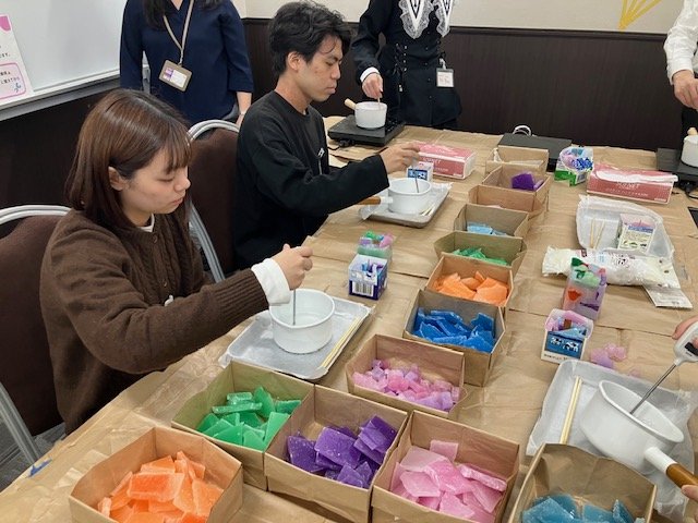 内定者交流会にてキャンドルワークを開催！