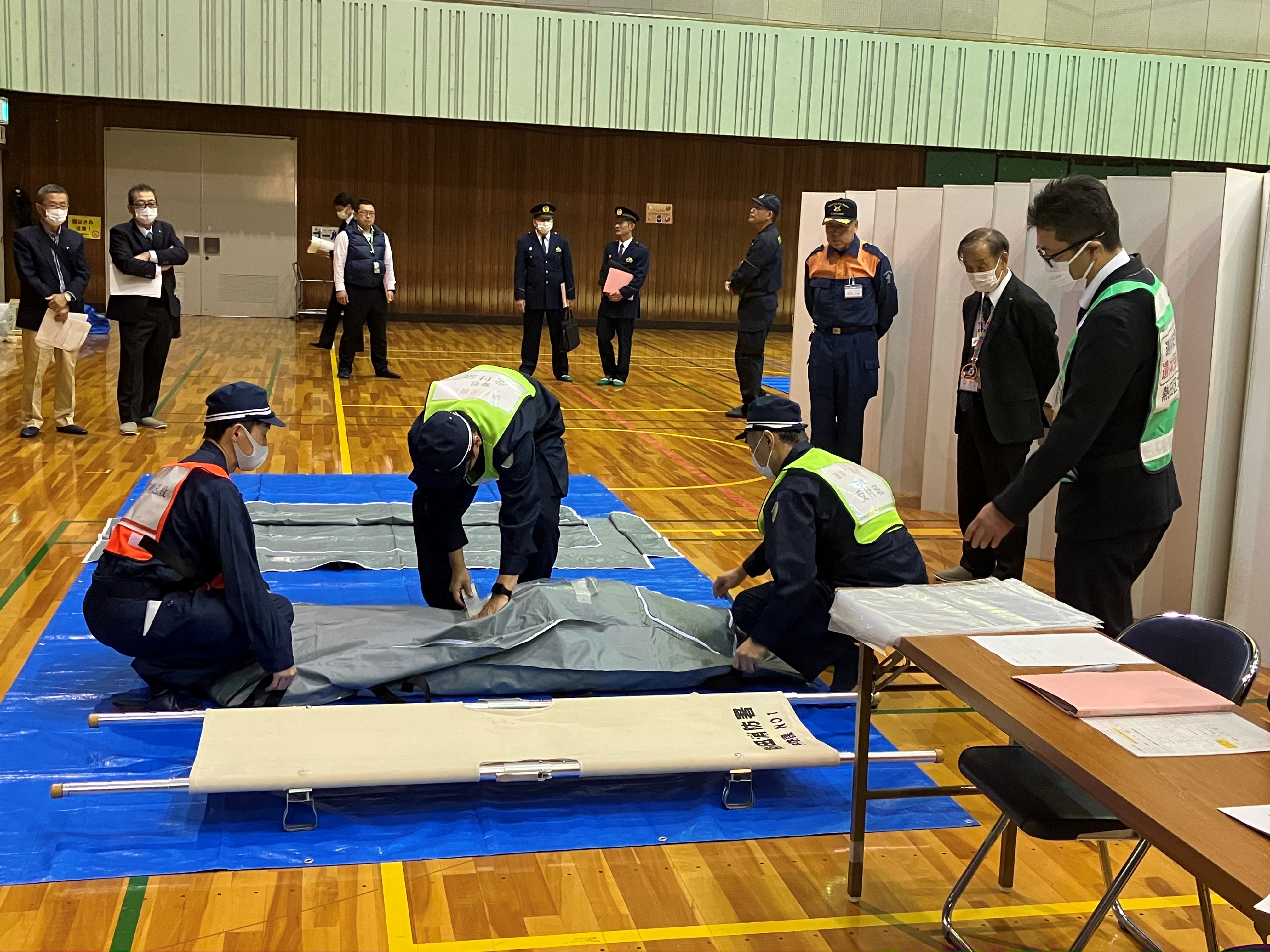 名古屋市の防災訓練に参加しました